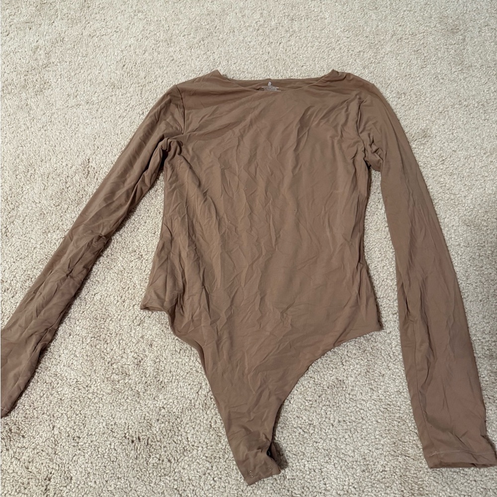 Seamless double lined bodysuit
